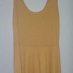 Light brown dress